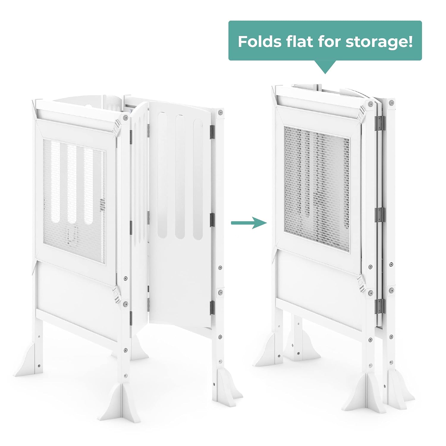 Guidecraft Classic Kitchen Helper® Stool with 2 Keepers - Double Wide: Adjustable Height Step Stool for Kids, Children Furniture 12 Guidecraft Classic Kitchen Helper® Stool with 2 Keepers - Double Wide: Adjustable Height Step Stool for Kids, Children Furniture - Image 10
