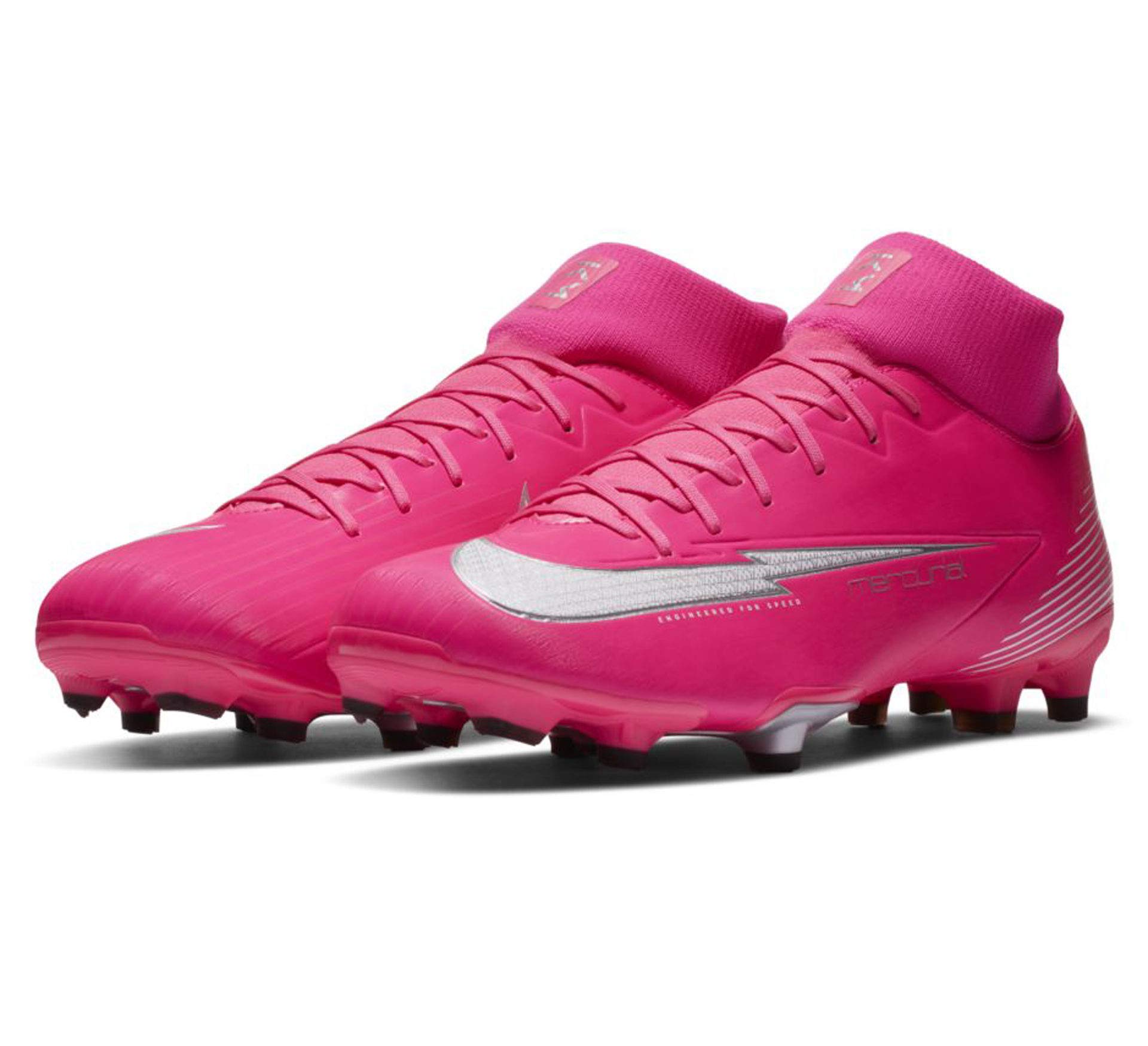 Superfly 7 Academy Mbappé Rosa MG Voetbalschoen Heren