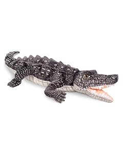 Real Planet Reptile Plush Toy - Realistic Stuffed Animal Gift for Kids All Ages Jungle Reptile Plushie Christmas