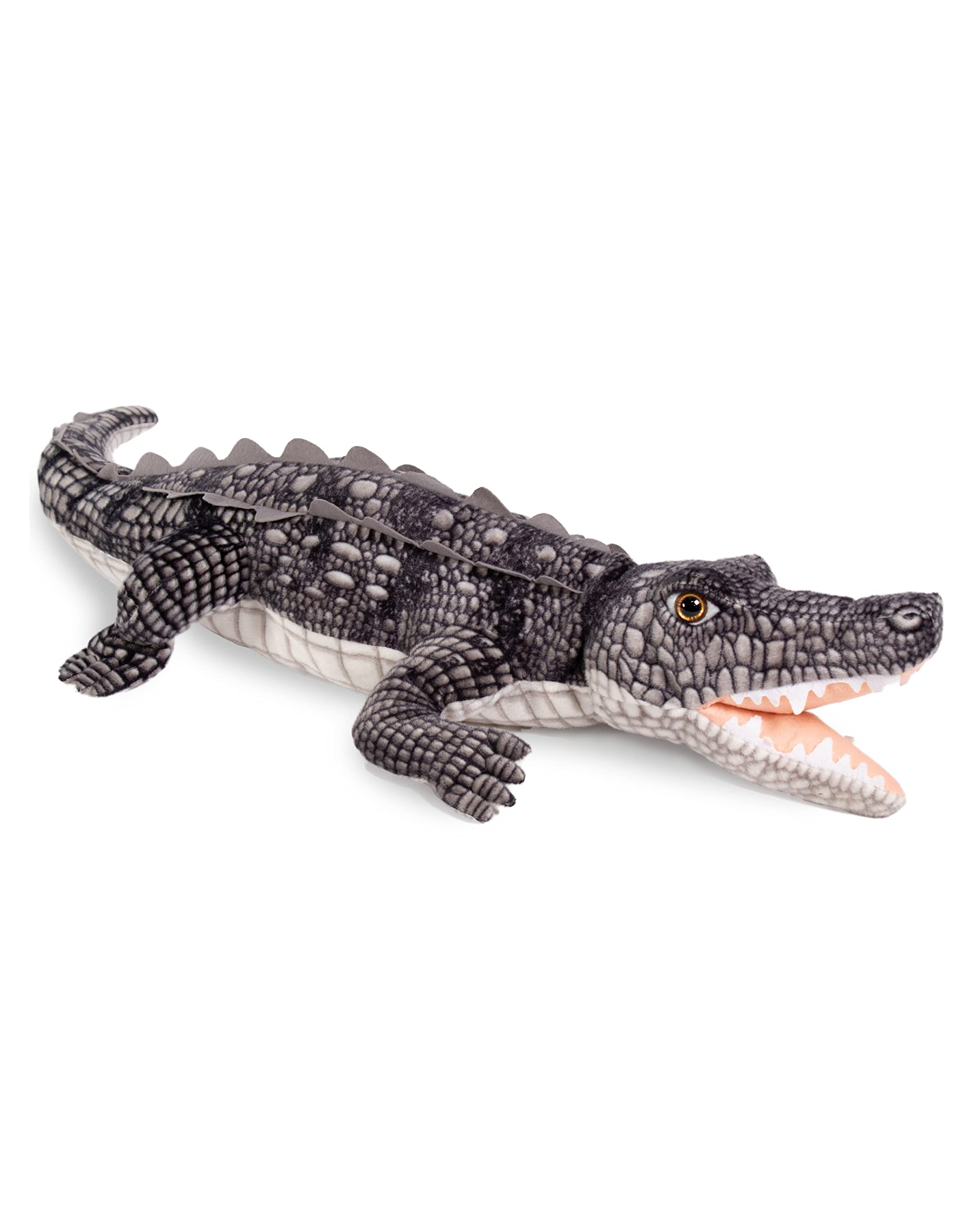 Real Planet Reptile Plush Toy - Realistic Stuffed Animal Gift for Kids All Ages Jungle Reptile Plushie Christmas