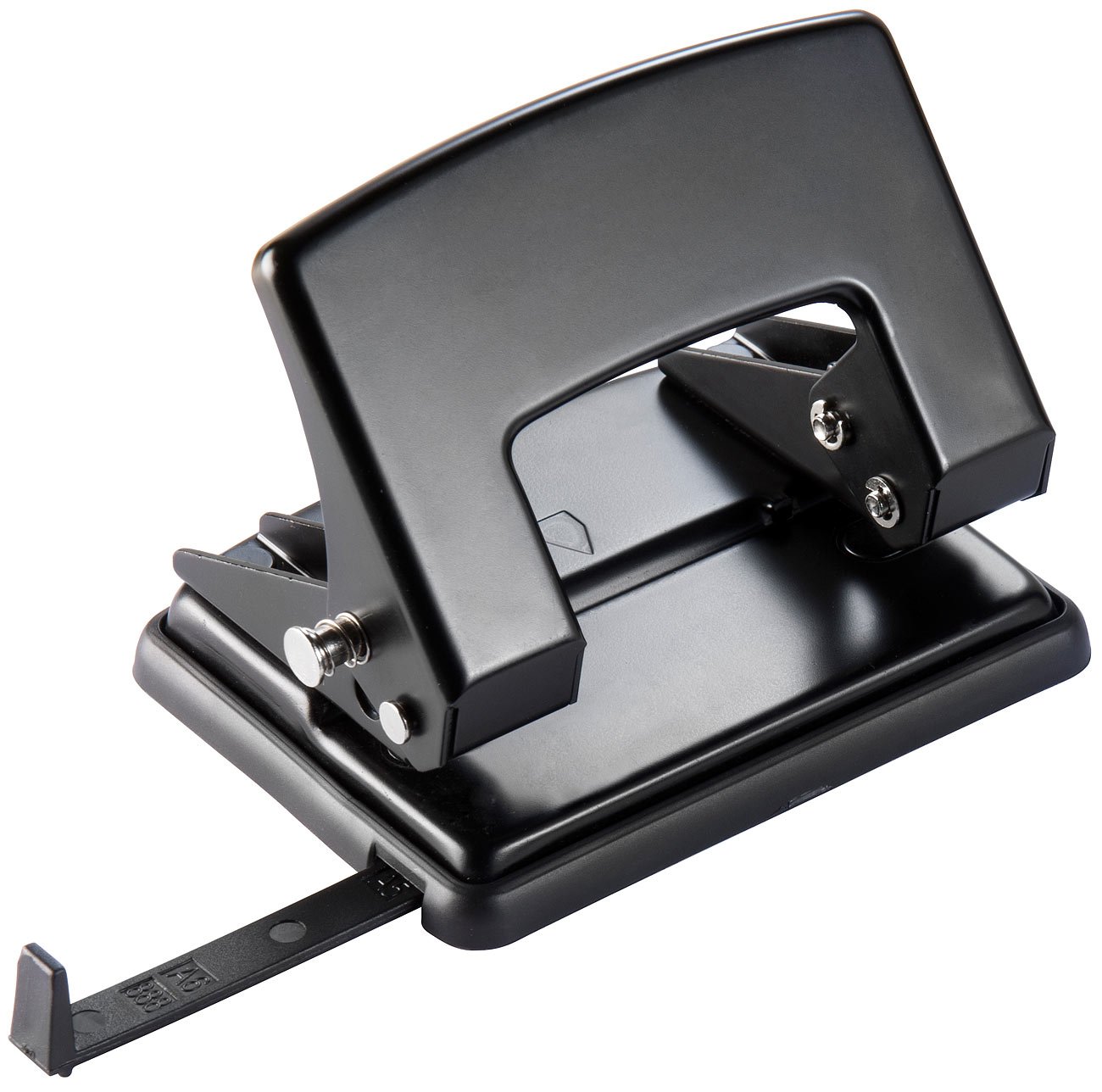 perforatore: set da 8 2-fori perforatore da ufficio, per ogni 30 fogli, guida di supporto per DIN A6 / A5 / A4 (registri)