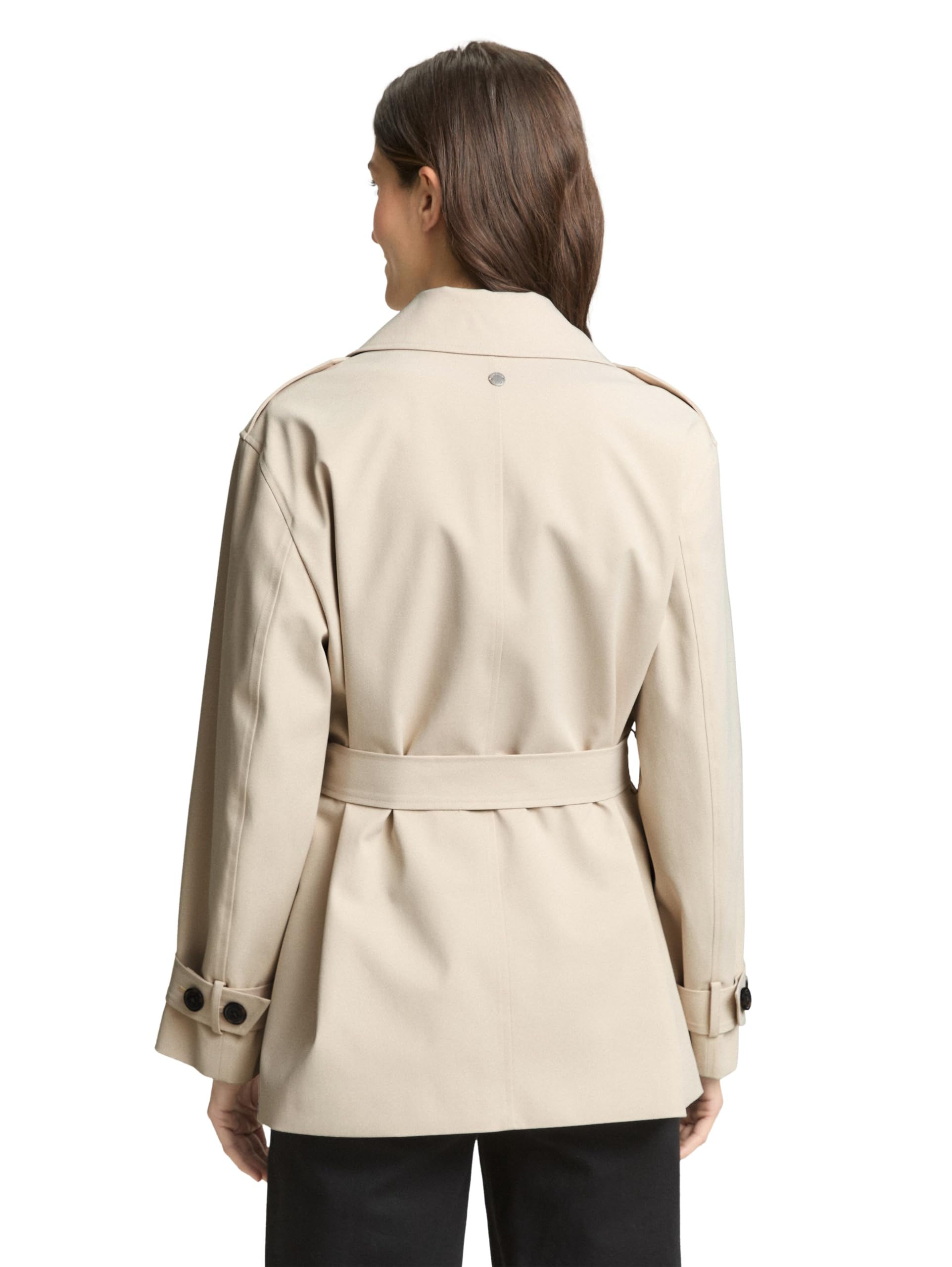 TOM TAILOR Damen Basic Trenchcoat