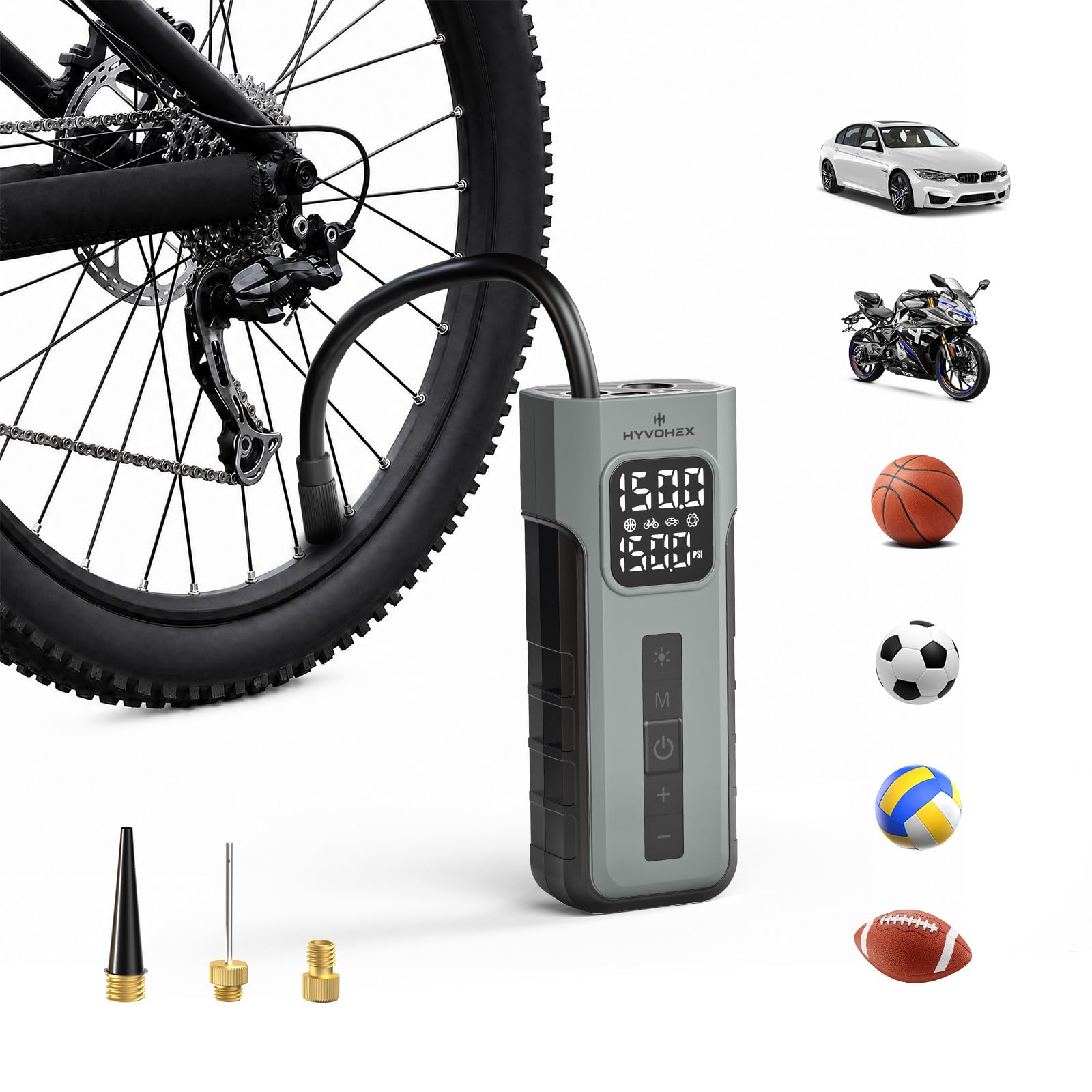 HYVOHEX C2 Cordless Air Compressor