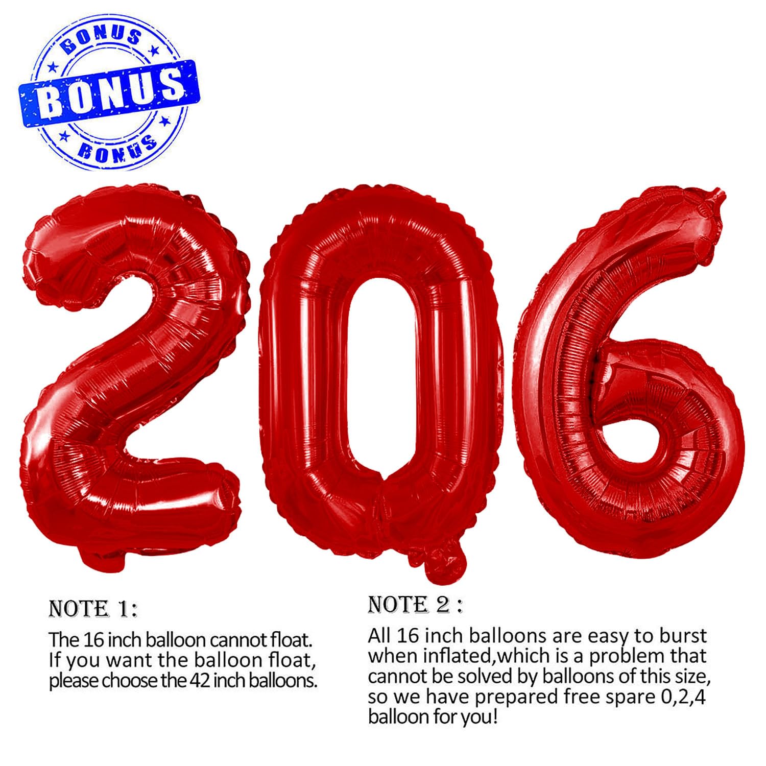 Amazon.com: GOER 2026 Foil Number Balloons for 2026 New Year Eve