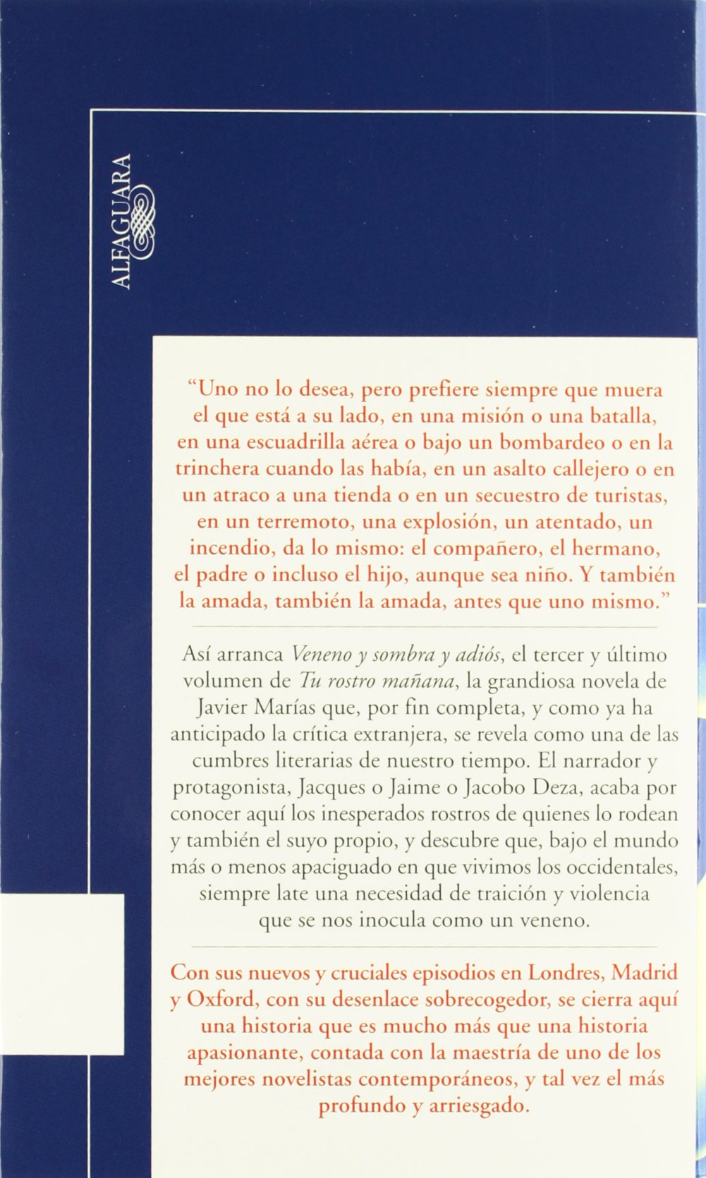 Pack trilogia Javier marias