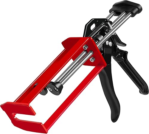 Pistola epoxi de doble componente de 6.8 fl oz  Manual 11 y 21 aplicador adhesivo para epoxi, uretano, acrílico, pistola adhesiva de 2 partes de