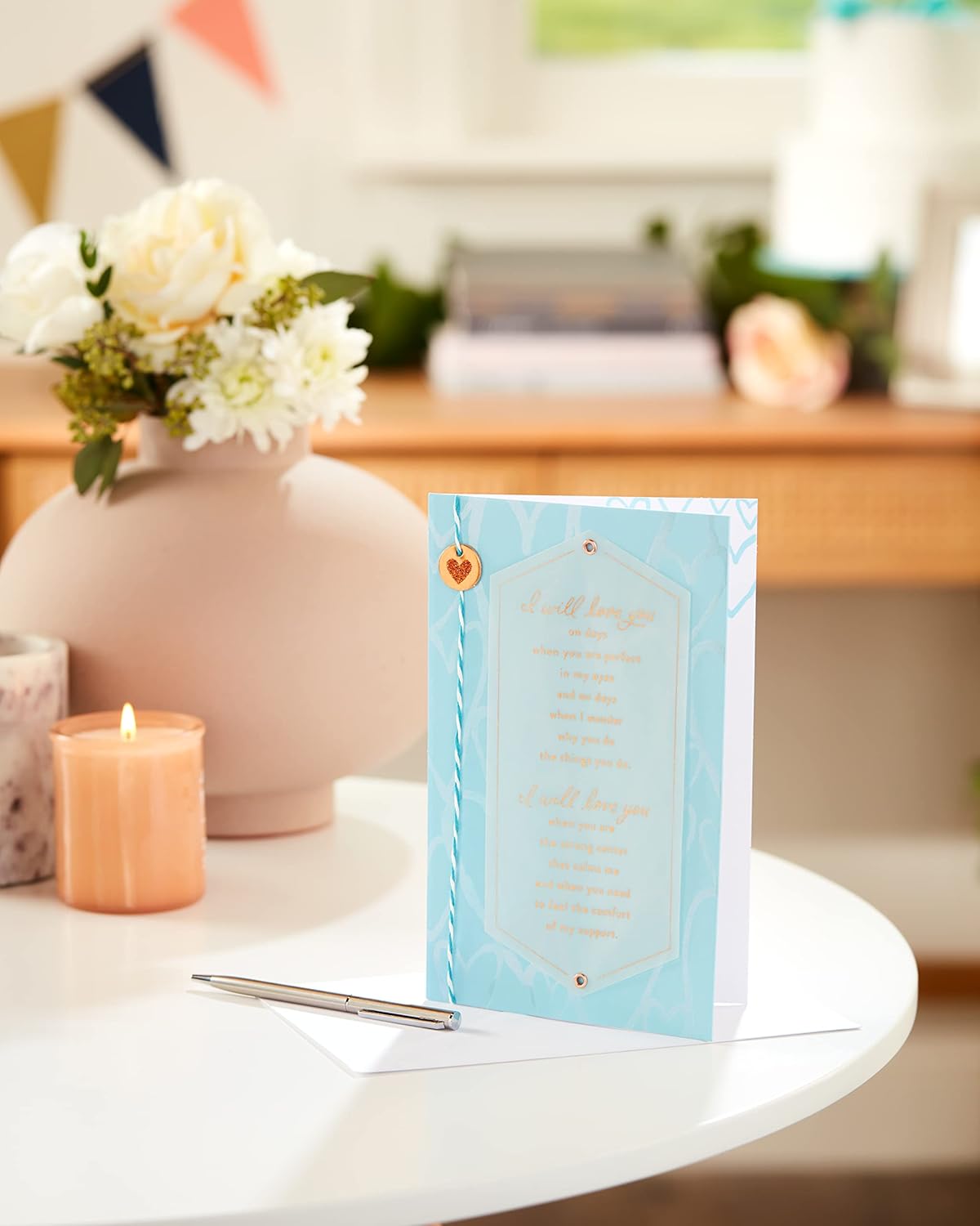 American Greetings Romantic Birthday Card (I Will Love You) - Image 7