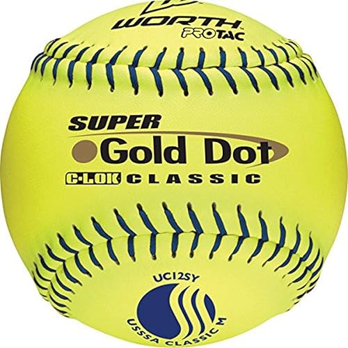 Worth  Softballs de lanzamiento lento  Aprobado por la USSSA  12 unidades  Múltiples opciones disponible en Yaxa Colombia