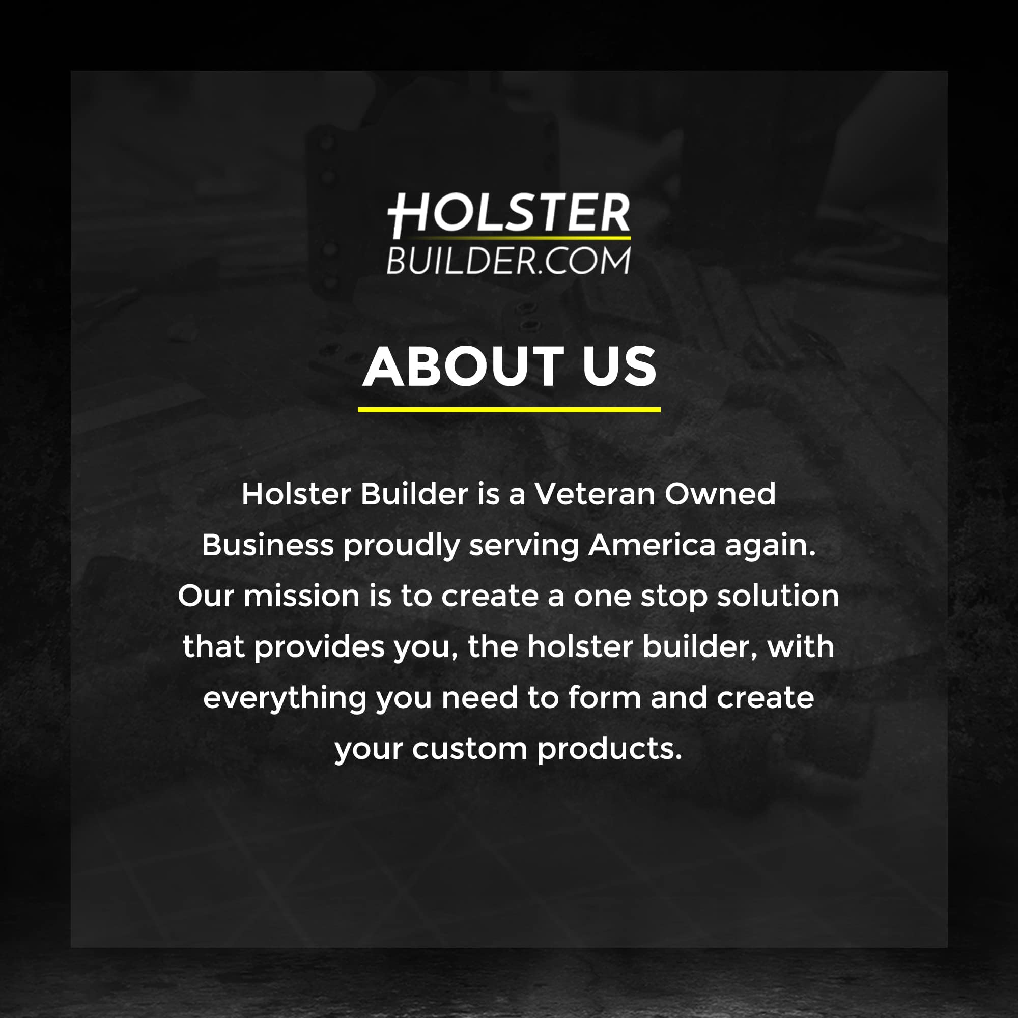 IWB Soft Belt Loops - Holster Accessories with Dot Cap for Better Security - Heavy-Duty Holster Clip Works with 1.5" & 1.75" Belts - Kydex & Sheath Belt Loops with Hardware Kit (Pair)