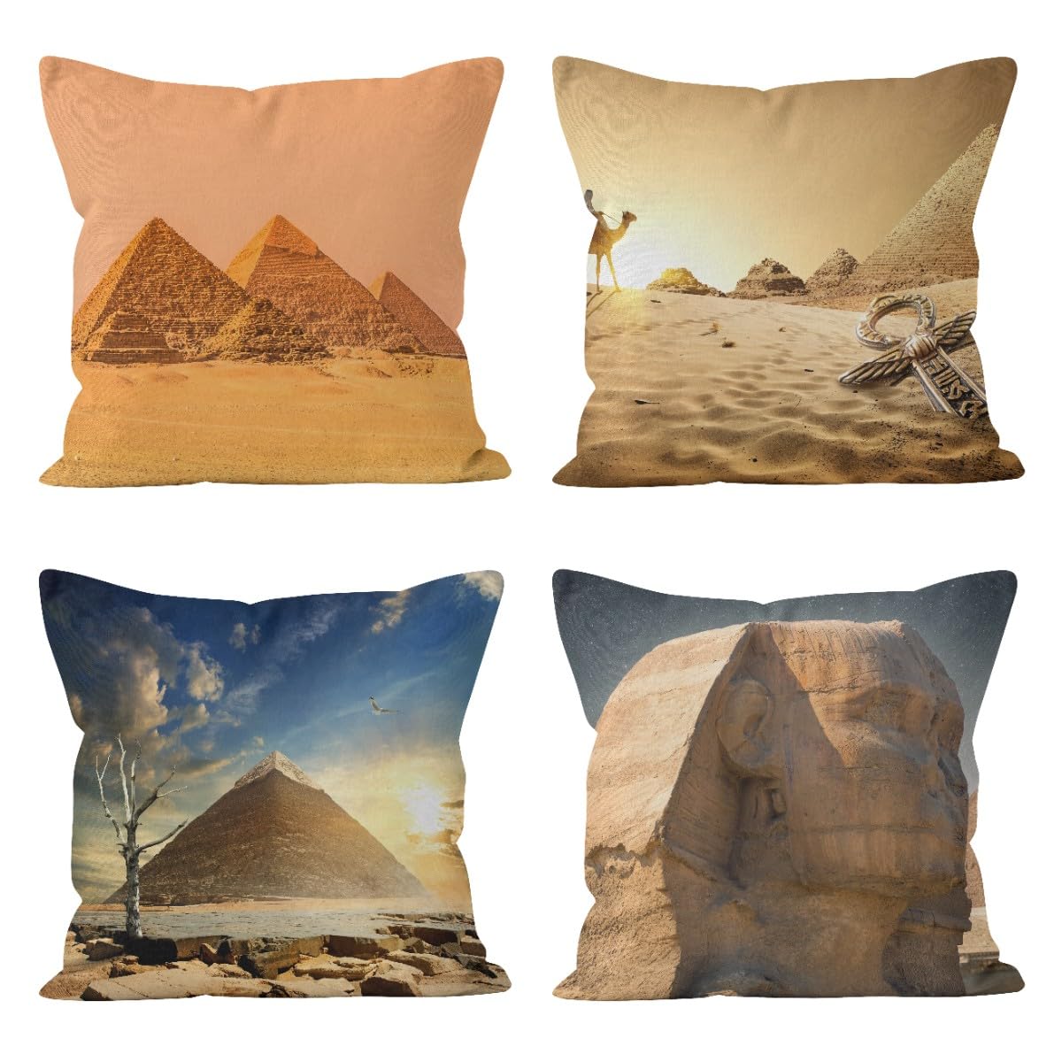 Housse de coussin velours chameau pour transformer votre salon cocooning
