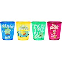 Silver Buffalo Spongebob Squarepants, Freeze Gel Mini Cup Set, 4pk, 1.5oz