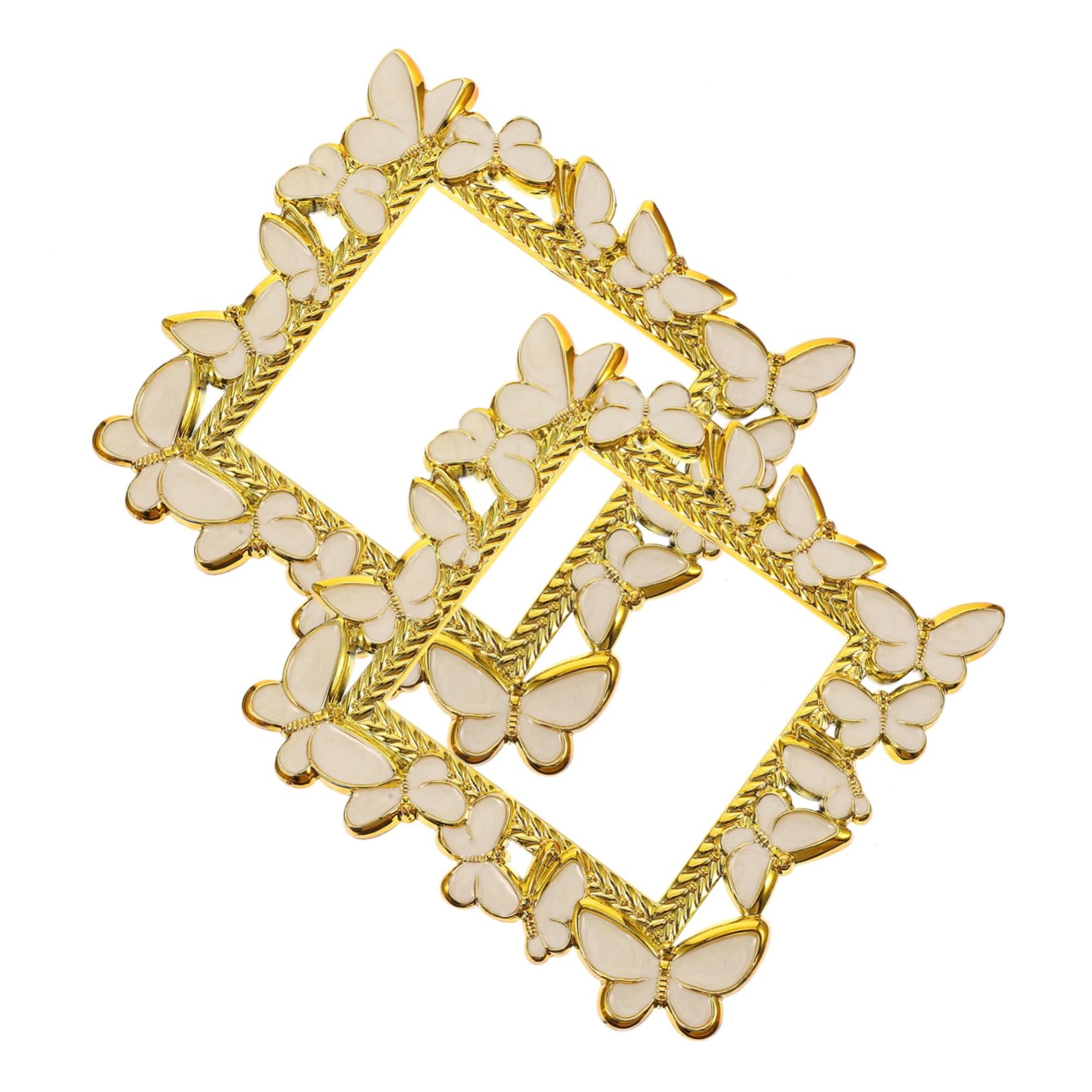 Decorativa de acrílico para enchufe con diseño de mariposas, un marco resistente y duradero