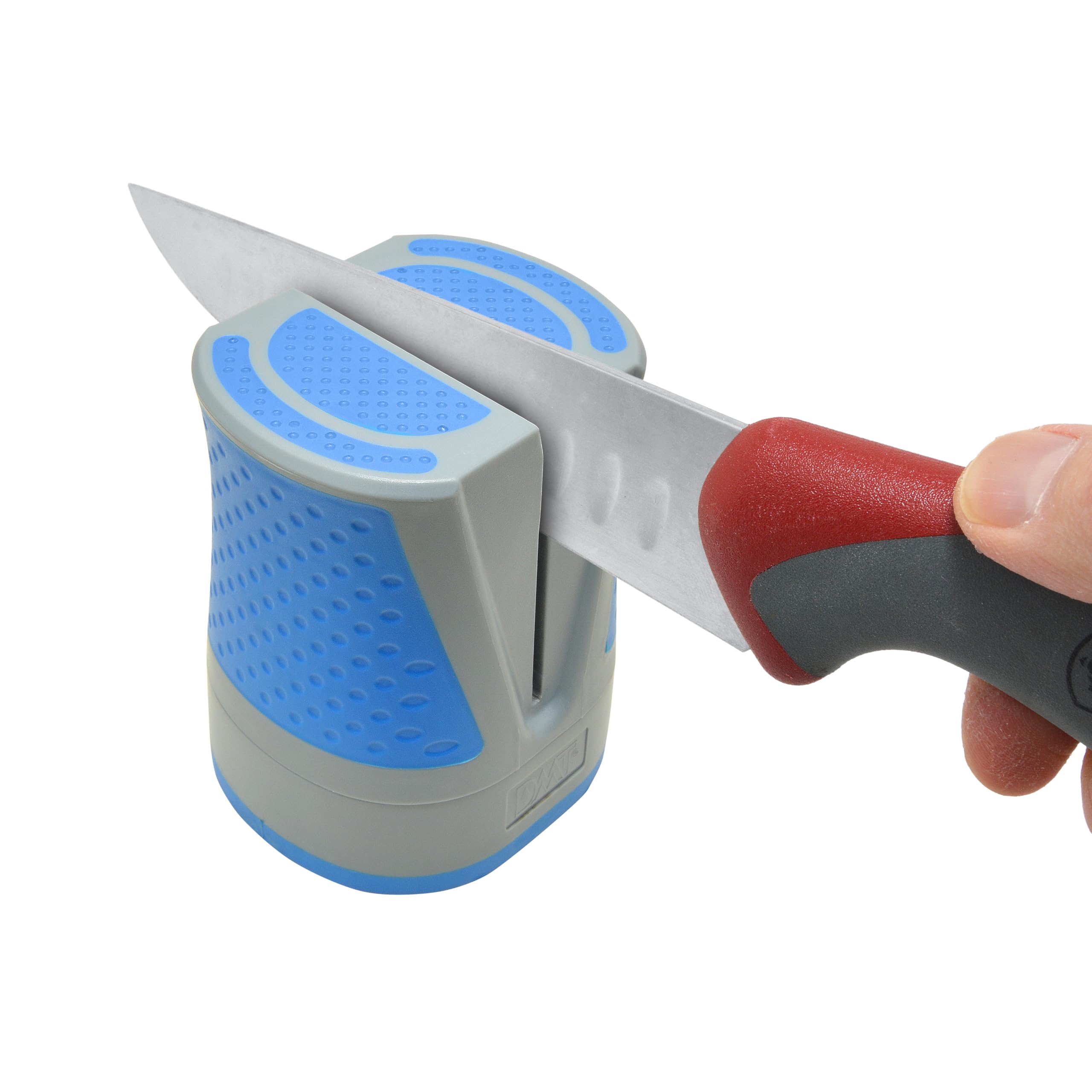 DMT SimpleSharp DMT-20003 Diamant messenslijper, zwart, messenslijper voor scheermesscherpe messen met optimale slijphoek, slijpt aan beide zijden met diamant- slijpstenen, zwart