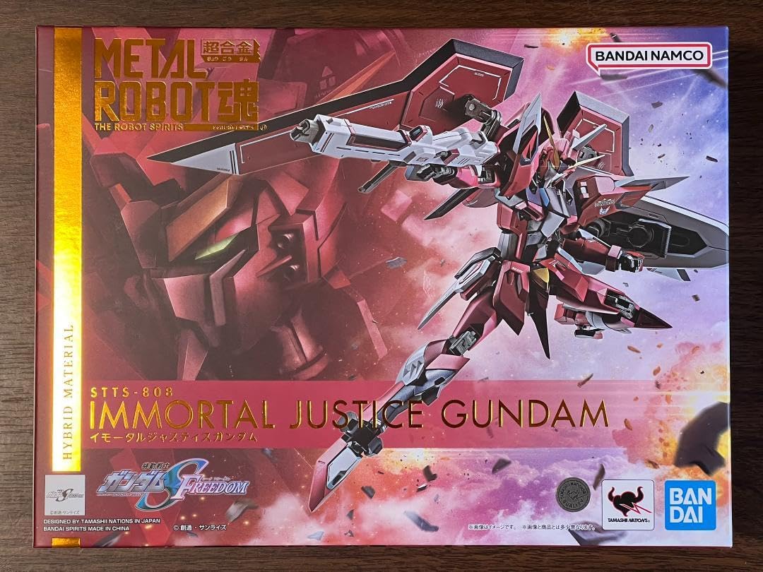 Amazon.co.jp: 未開封 METAL ROBOT魂 イモータルジャスティスｶﾞﾝﾀﾞﾑ 