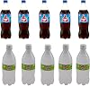Limca & Thums Up Combo Pack – 5 x Limca 250ml + 5 x Thums Up 250ml Pet Bottles – Refreshing Indian Soft Drinks – Bold Cola & Lime Flavours – Ready to Drink Beverage