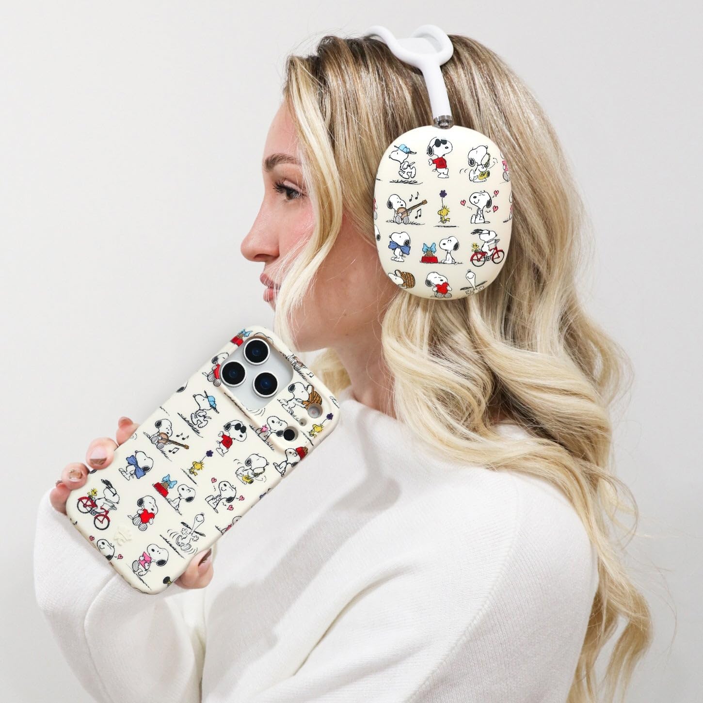 VELVET CAVIAR Case Cover for AirPods Max Headphones | Cute Protective Design (Snoopy Moods) - Image 2