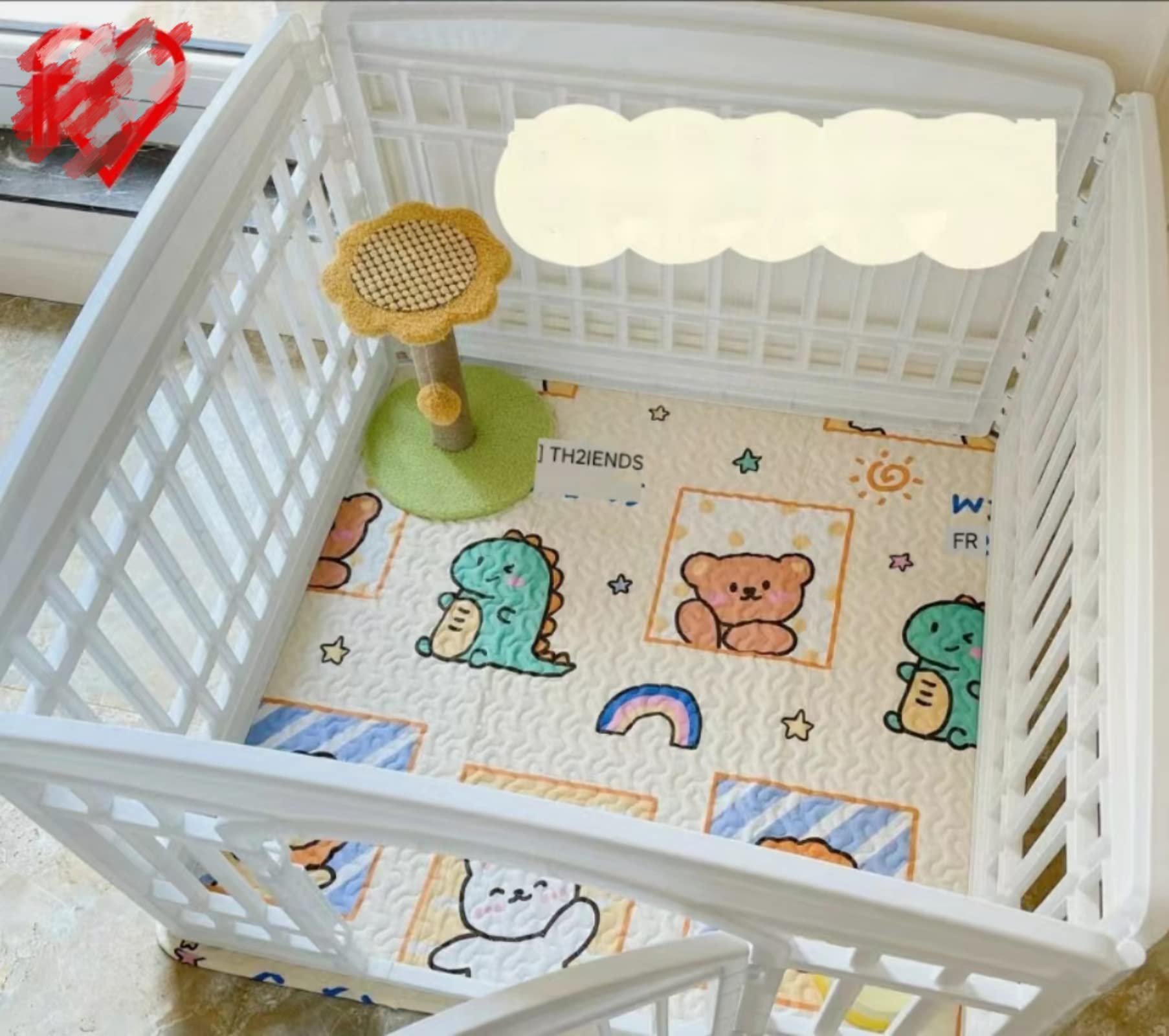 GupamigaReusable Dog Pee Pad, Large, Waterproof, Super Absorbing Whelping Pad (Urine Pad)