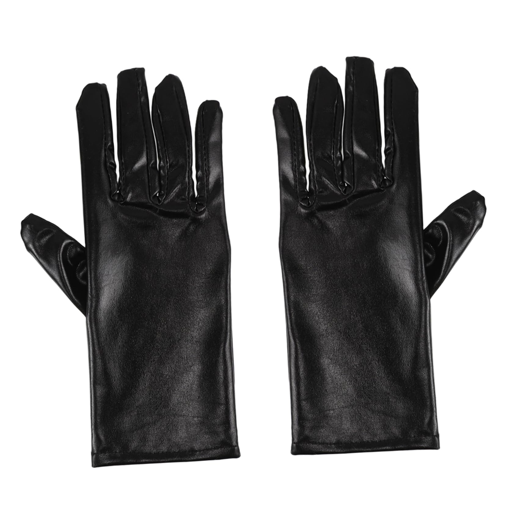 BESTYASH Patent Leather Gloves Fashion Accessory for Women Bridal and Wedding Uv Protection Photo Banquet Cycling Evening Gown