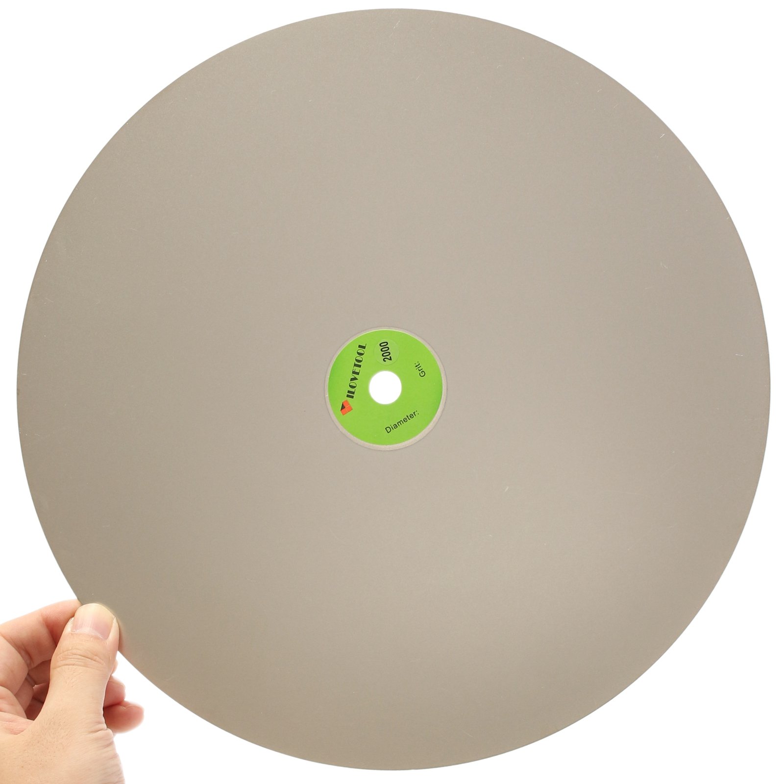 Disque de ponçage plat diamanté 30,5 cm grain 2000 pour machine lapidaire - 7
