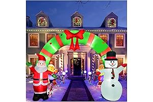 12 Ft Lighted Christmas Inflatable Archway