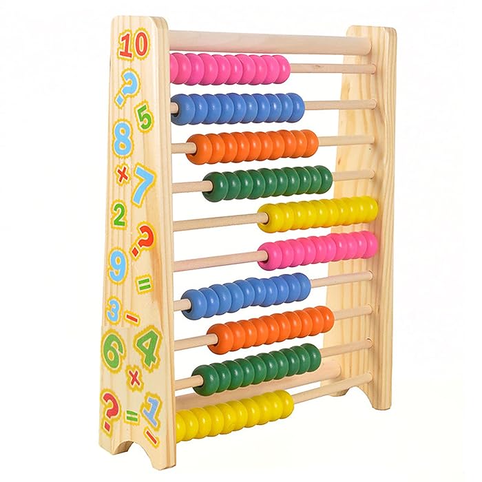 Buy Sealive Classic Wooden Abacus for Kids Math, Educational Counting