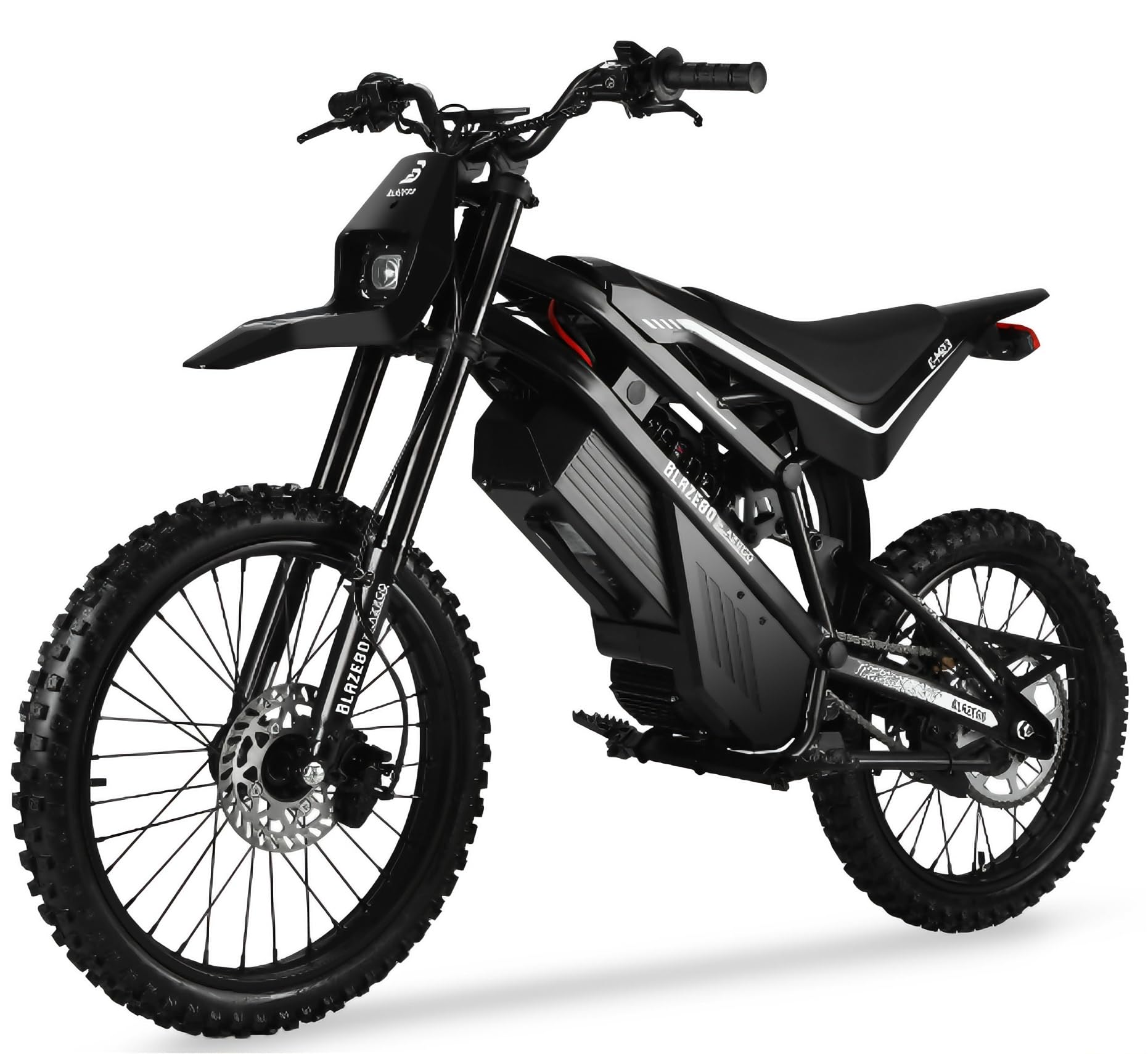 Electric Dirt Bike for Adults, 4000W 50MPH, 60V/1620Wh Battery 50+ Miles Range, Hydraulic Brakes & Full Suspension, 22" Off-Road Tires Electric Motorcycle