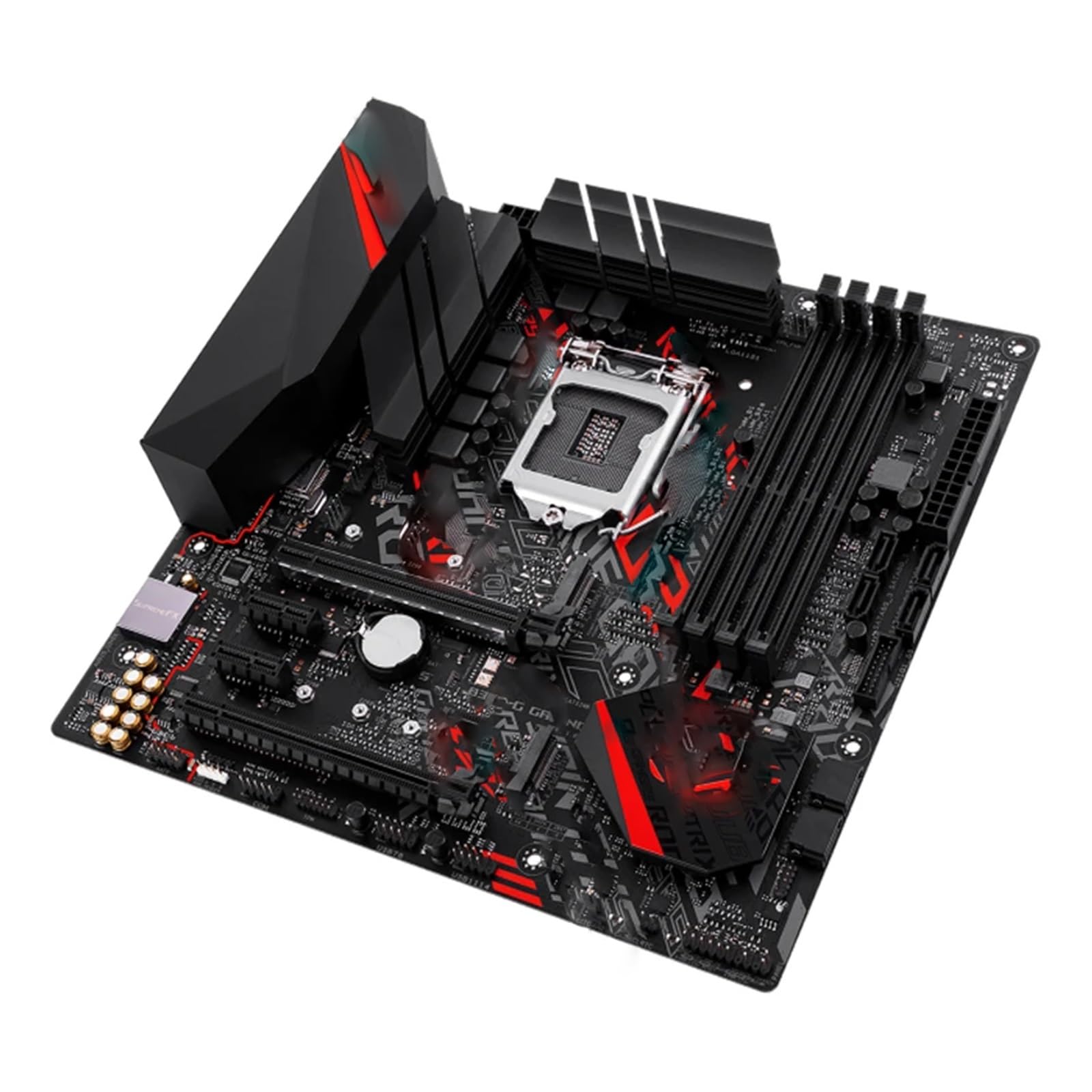 Carte mère Carte mère Fit for ASUS ROG Strix B360-G Gaming Compatible avec Les connecteurs LED RGB Aura Sync, Double M.2 SATA 6 Gbit/s, HDMI et DVI