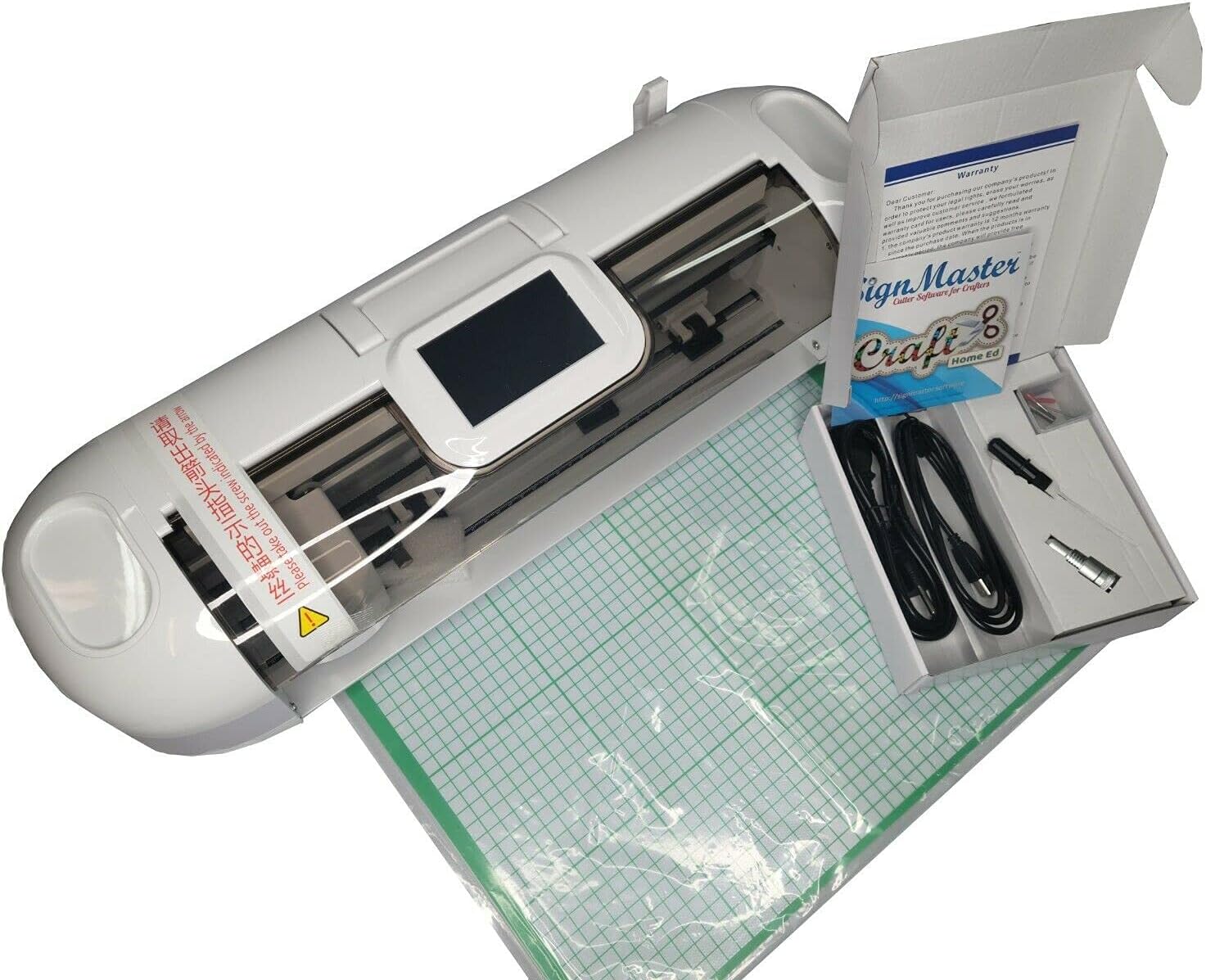 Vinyl Cutter US Model Plotter Machine for T Shirts 12" with Contour Cut NO Registration Marks Need It