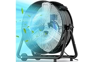 30-Inch Industrial Drum Fan for Heavy-Duty Air Circulation