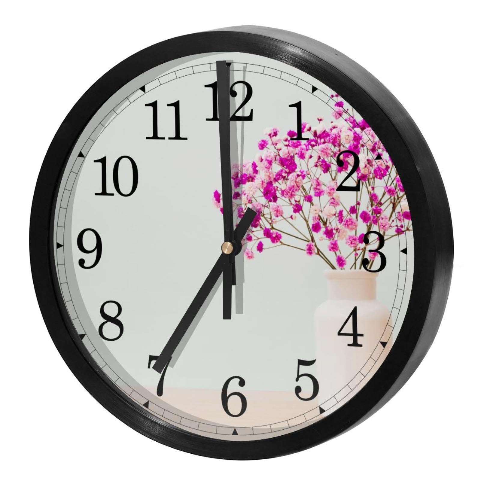 Horloge murale fonctionnement à piles cadeau idéal pour maison