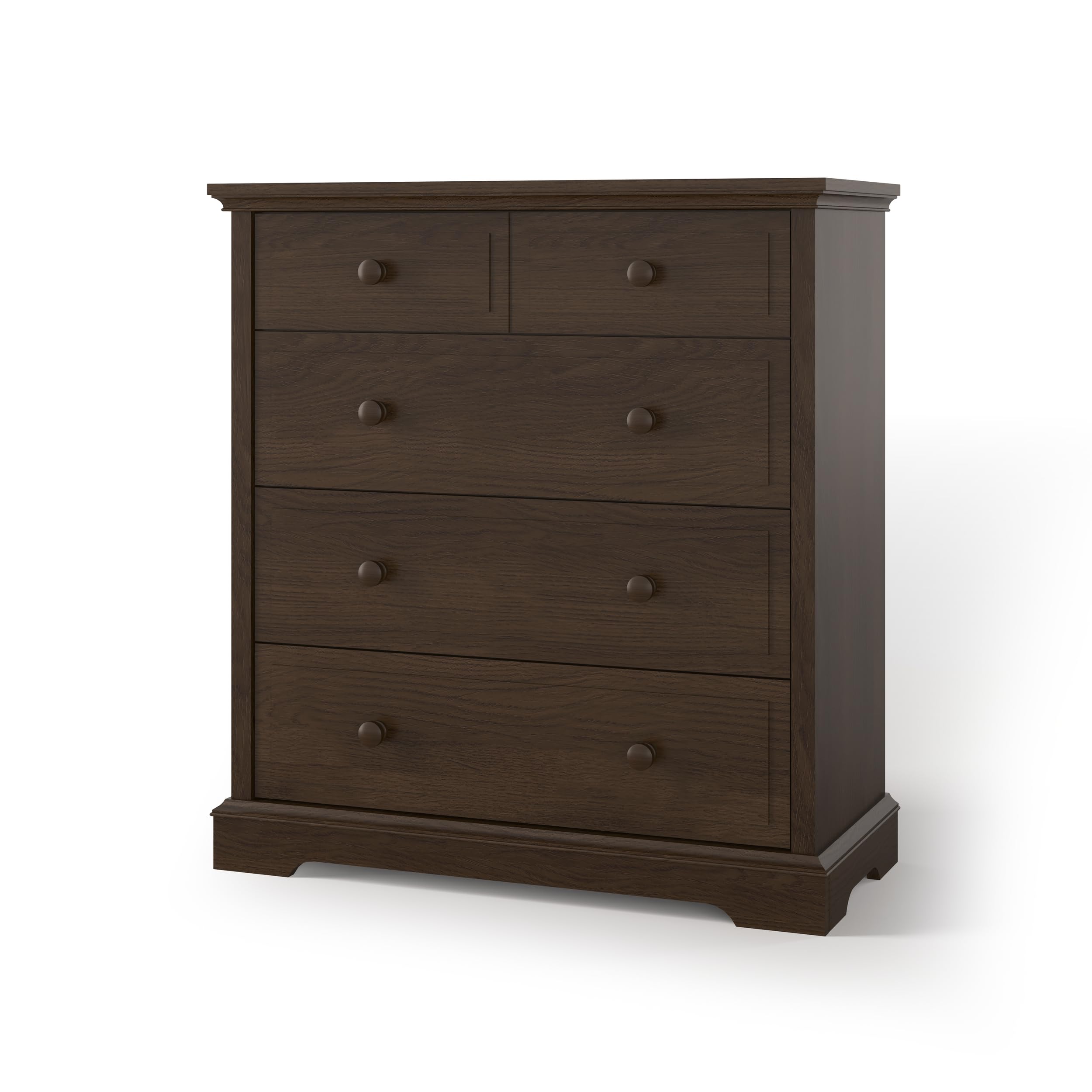 Child Craft Universal Select 4-Drawer Chest in Slate finish.