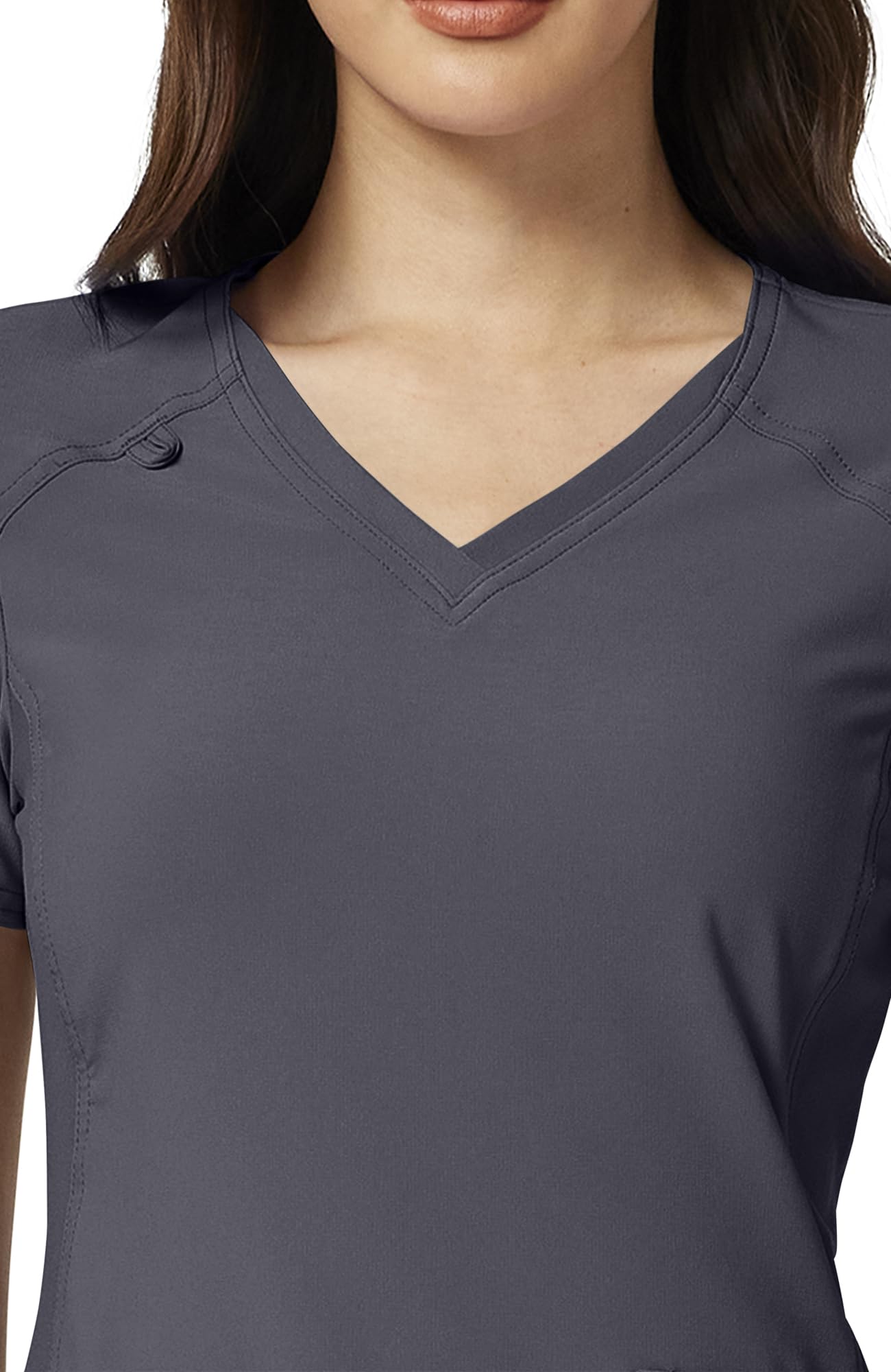 Cherokee Damski top medyczny z dzianiny Iflex z dekoltem w serek - CK605