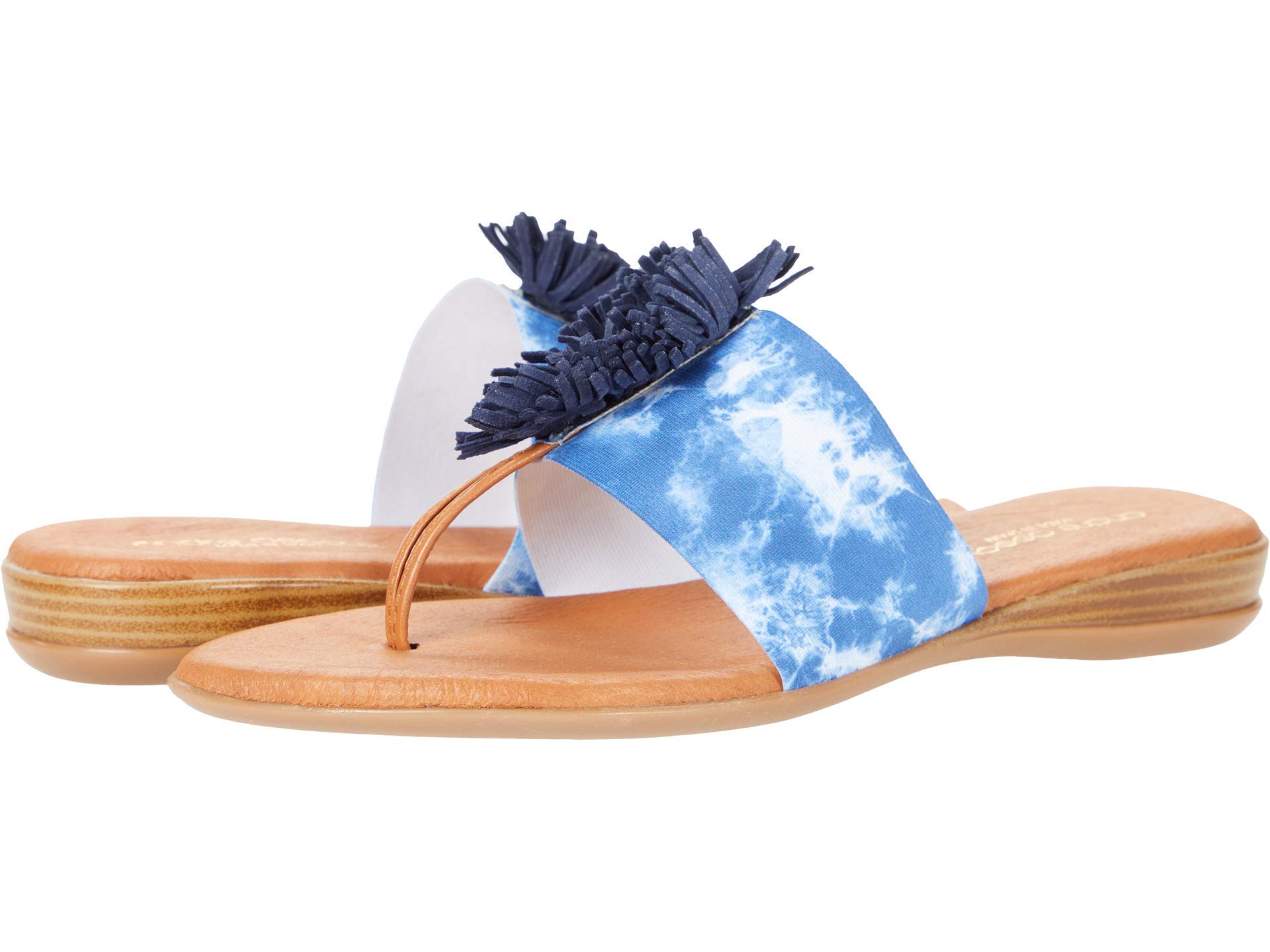 André Assous Women's Novalee Flip-Flop, Tie Dye, 10