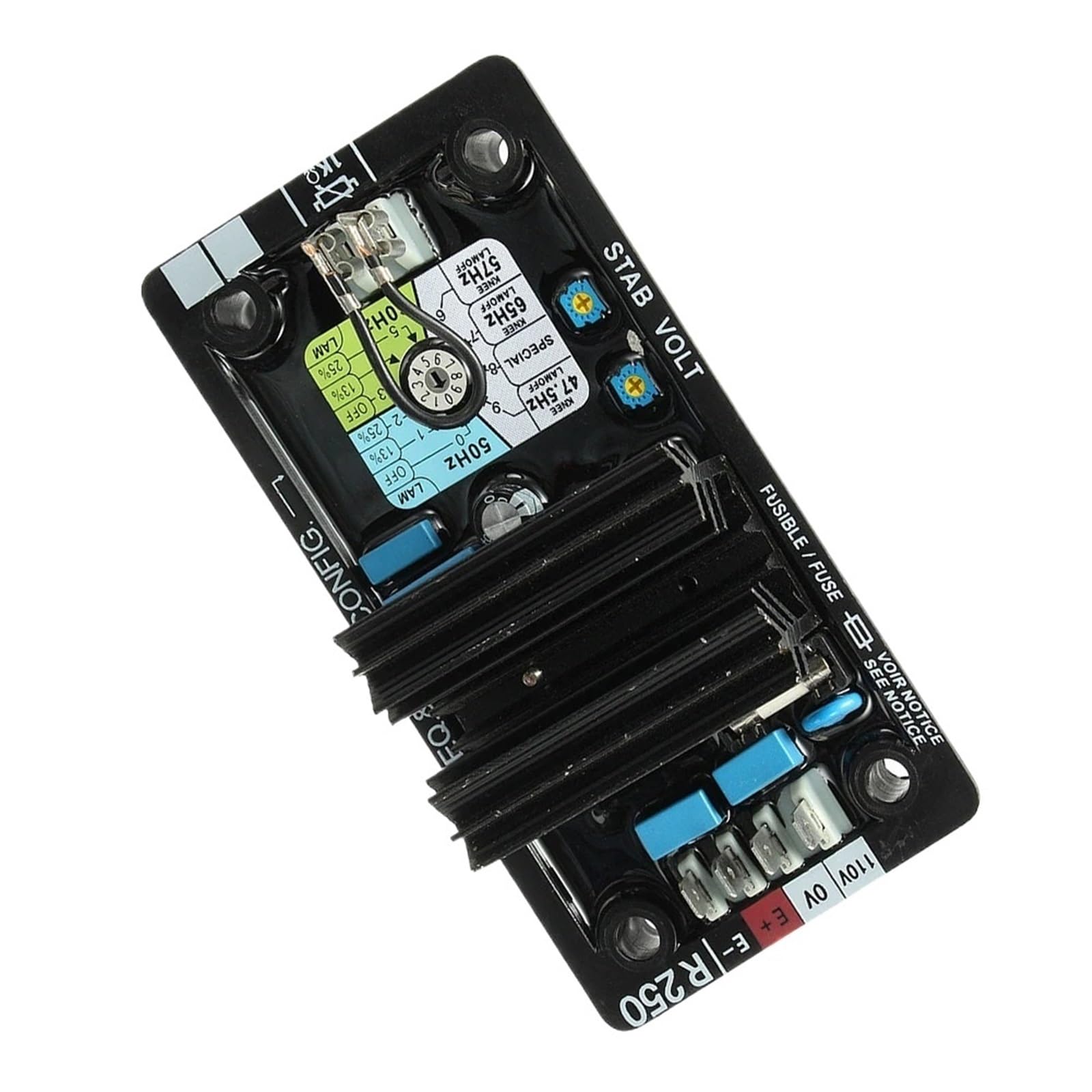 0P7BR328B 1pcs AVR R250 Generator Automatic Voltage Regulator Controls Module 922-197 10000-12943 Setting