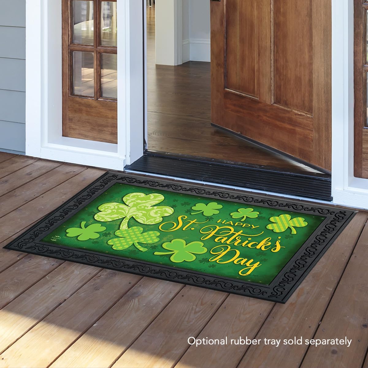 Briarwood Lane Lucky Shamrocks Doormat