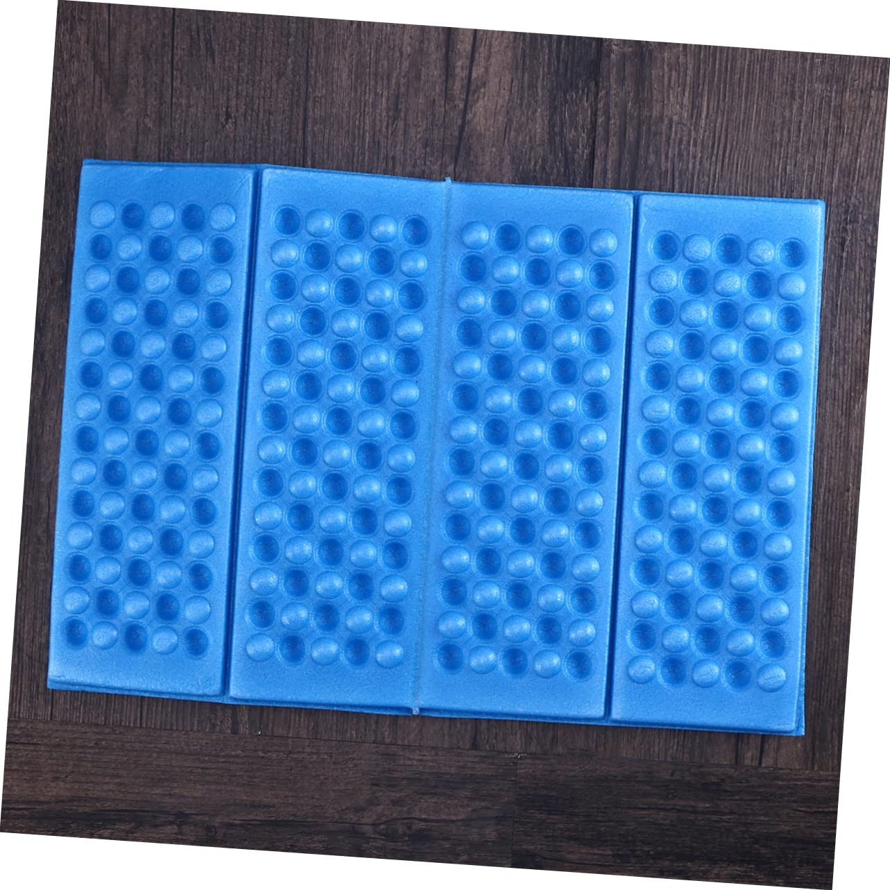 Abaodam Cojín Portátil Plegable Xpe Azul 4 Piezas para Exterior