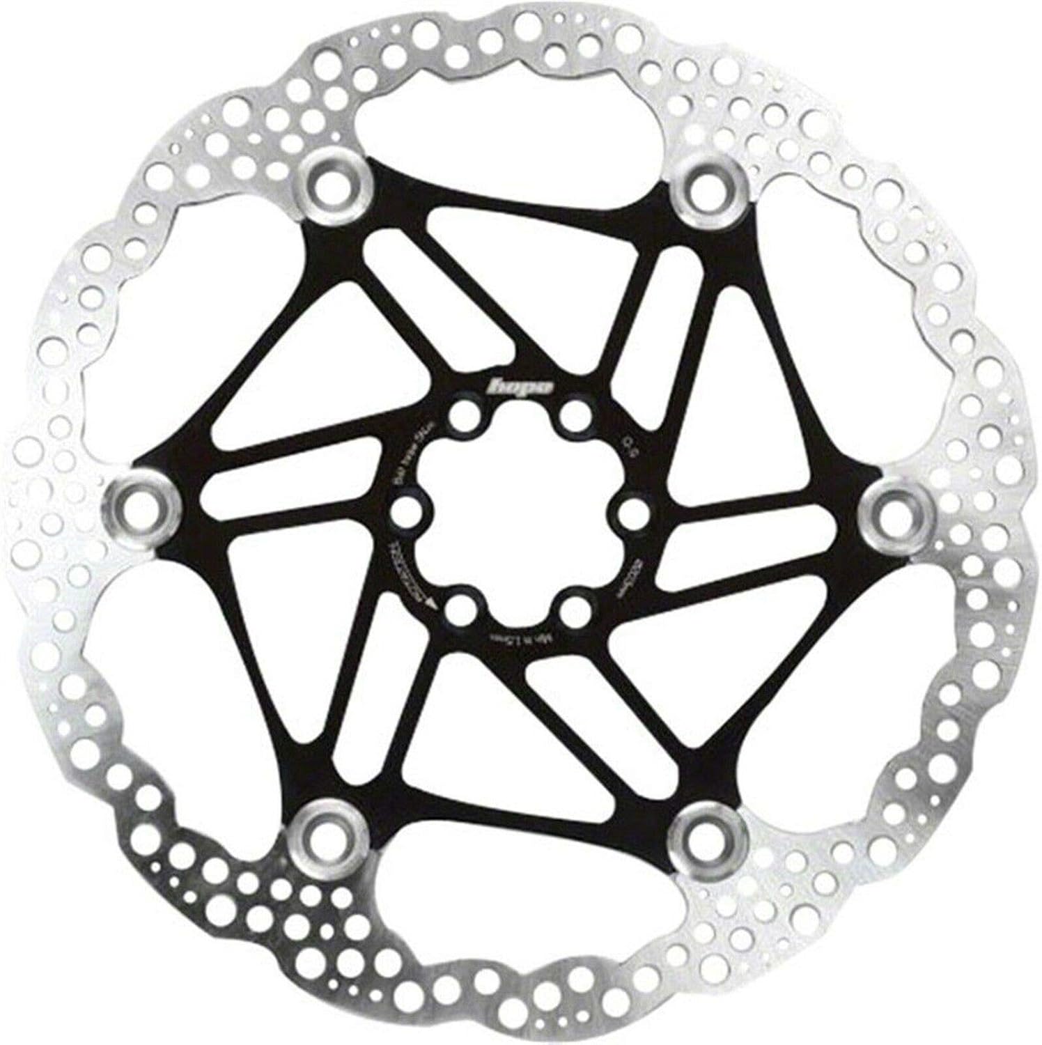 Hope Floating Disc Rotor: 140mm Black