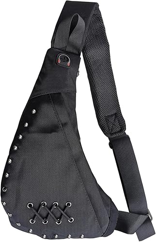 Miniatura 7 de INNTURT Mochila de nailon para el pecho mochila de viaje para gimnasio Ciclismo