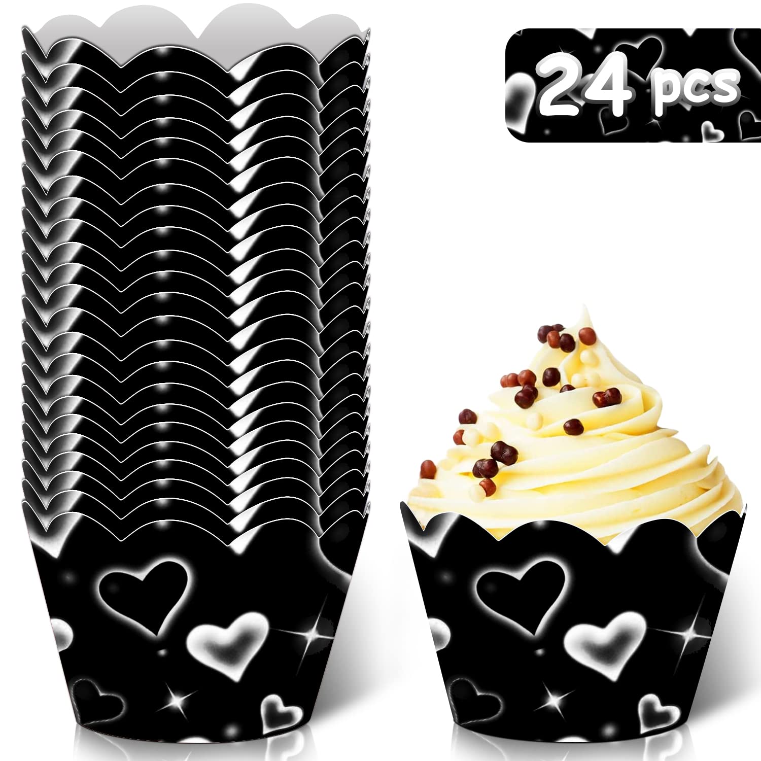 U-Wrap Cake Topper - Easy Pre-Assembled Birthday Decor, 5.9" X 5.8", Food Safe & Eco-Friendly - View #13