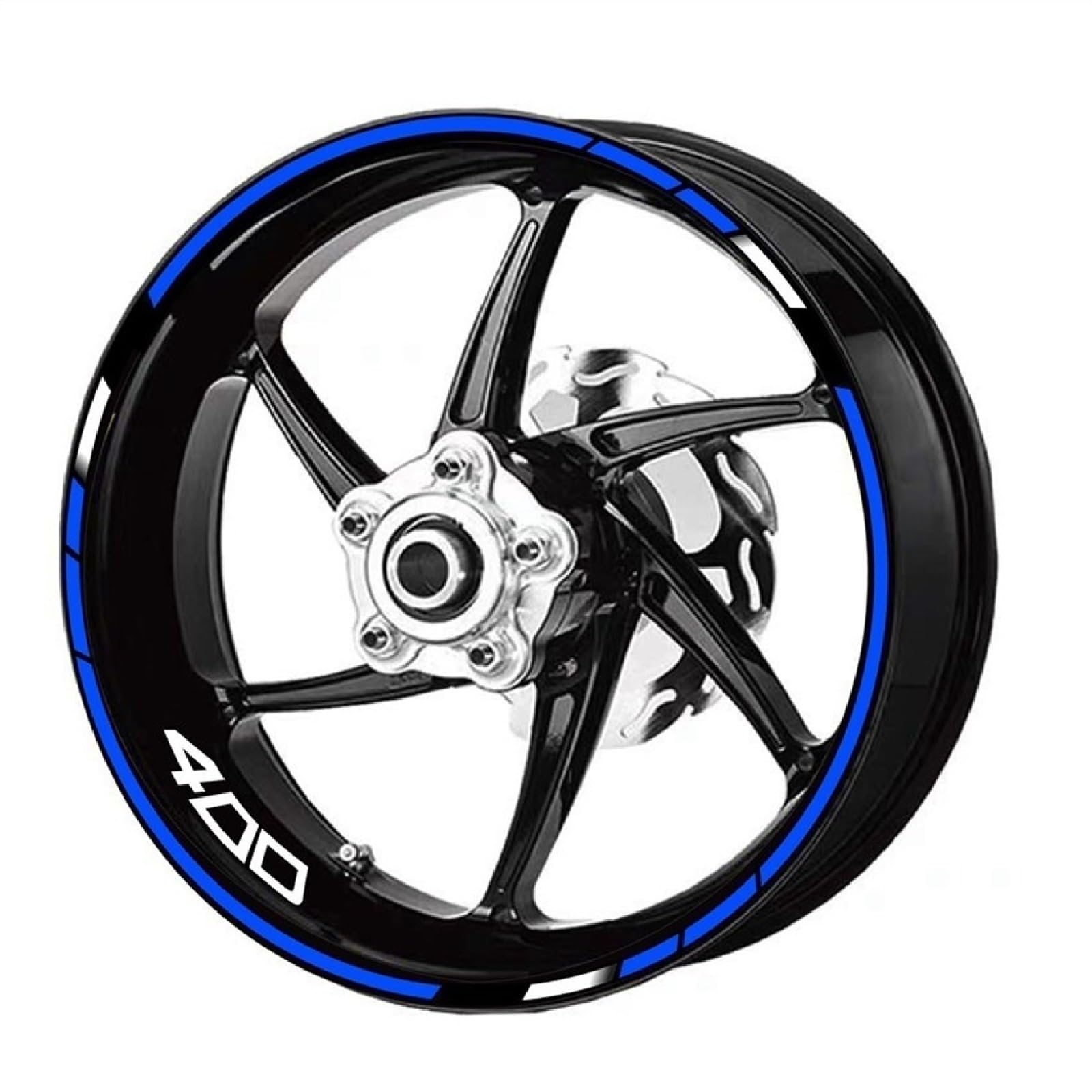 Motorcycle Wheel Stickers for Kawasaki for Z400 for Z-400 for Z 400