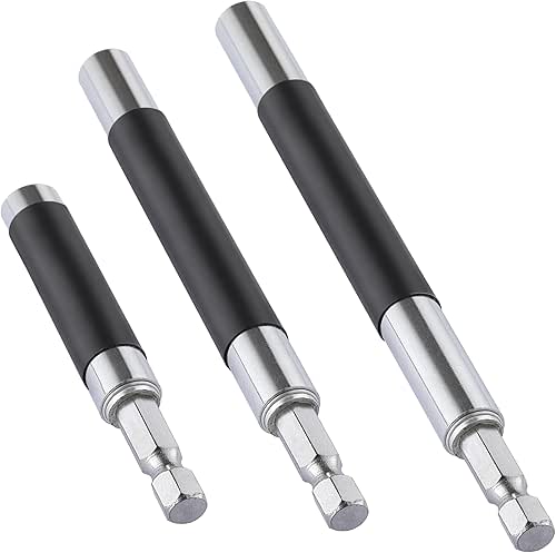 3PCS Bit Holder, HIA Magnetic Drill Bit Holder Extension, small