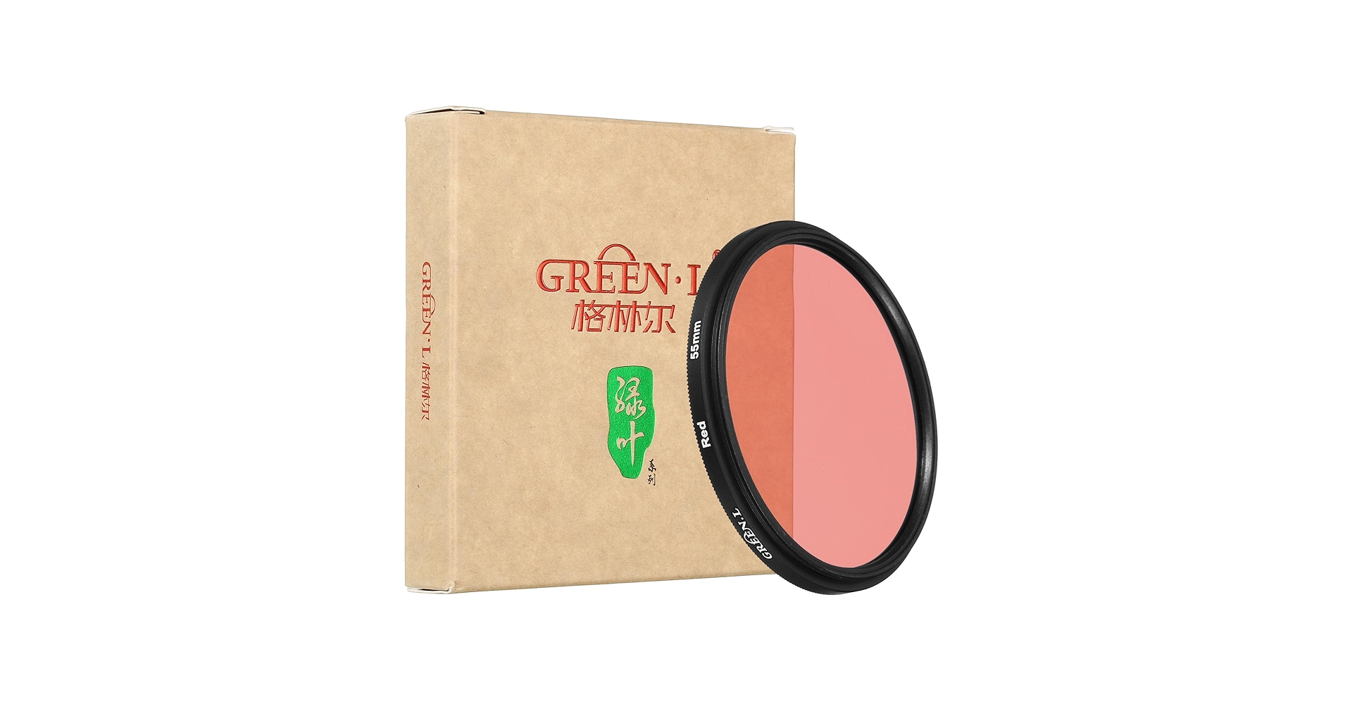 Amazon | PATIKIL 55mm レッドフィルター カラーフィルター