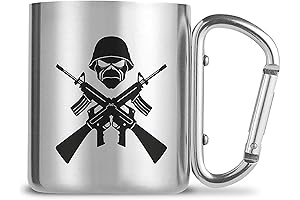 ABYstyle GB Eye Iron Maiden Matter of Life and Death Carabiner Mug