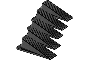 Crosize 5 Pack Door Stoppers for Bottom of Door