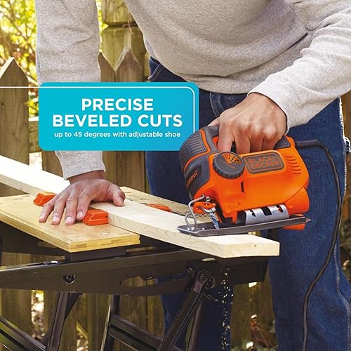 Vista 8 de Sierra de calar BDEJS600C de BLACK+DECKER, 5.0 amp