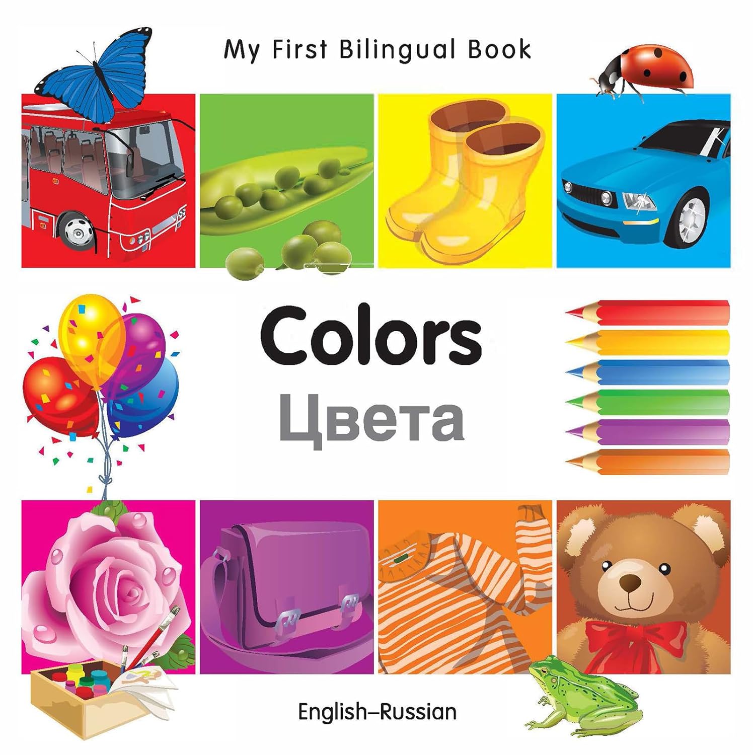 My First Bilingual Book–Colors (English–Russian) (Russian Edition)      Kindle Edition