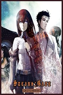 Steins;Gate - Anime And Manga Sketchbook: 6x9 120 Blank Pages Anime Sketchbook for Drawing Sketching and Notes | Anime Lov...