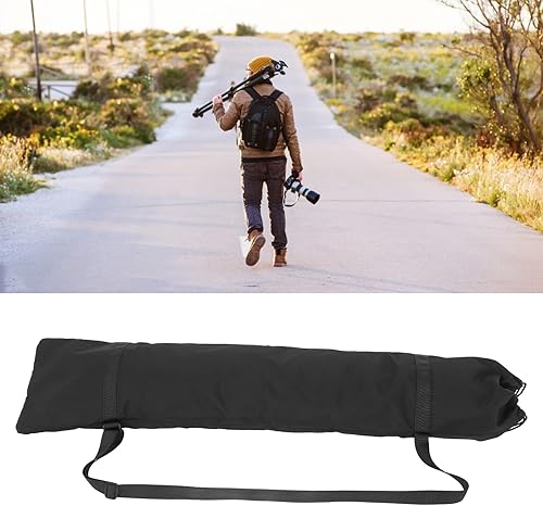 Miniatura 2 de Funda de nailon de 8 x 20 pulgadas, otros paquetes de accesorios y accesorios, soporte universal de luz de estudio, trípode y monopié para cámara,