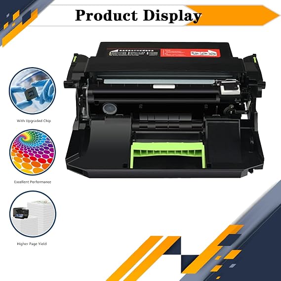 50F0Z0E Imaging Drum Kit, Compatible for Lexmark MS310d MS310dn MS312dn MS315dn MS410d MS410dn MS415dn MS510dn MS610dn/dtn/de/dte PrintersHigh Print Volume with Chi 1 pcs