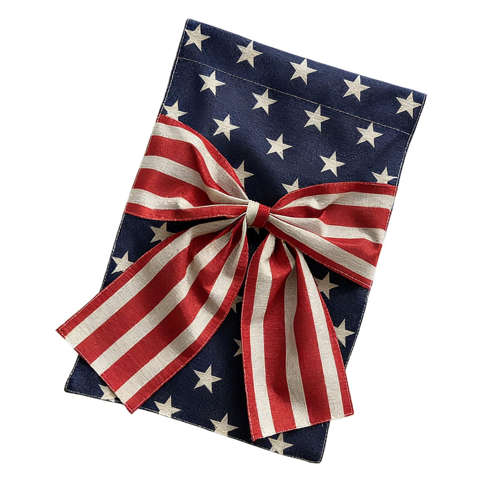 PANGBOER Decorative Garden Flag for Americans Independence Day Celebration Fade Resistant Fabric Yard Flag Ornament Backyard Nationalistic Decoration
